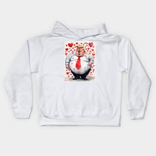 Drumpf Valentine Kids Hoodie